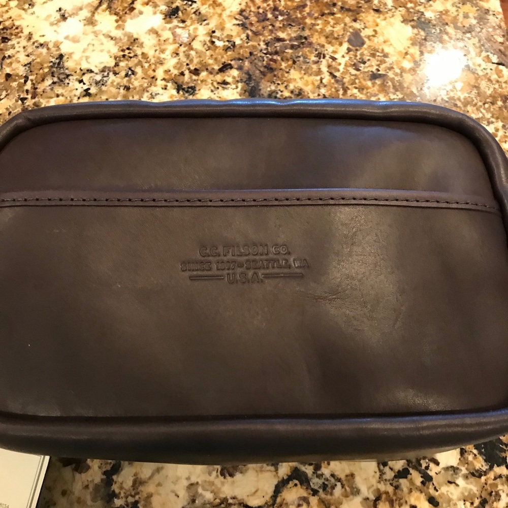 Toiletry bag by Filson